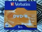 4 BoiteS DVD-R, Envoi, Neuf, Dvd, VERBATIM