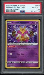 Radiant Alakazam PSA 10 - 59/195 - Silver Tempest 2022, Verzenden, Zo goed als nieuw, Losse kaart
