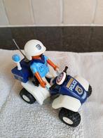 Playmobil Politieman op quad, Kinderen en Baby's, Speelgoed | Playmobil, Ophalen, Zo goed als nieuw, Los Playmobil