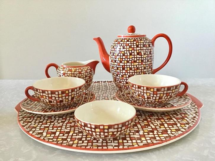 VILLEROY & Boch - Confetti - koffieservies voor 2 pers., Huis en Inrichting, Keuken | Servies, Zo goed als nieuw, Compleet servies