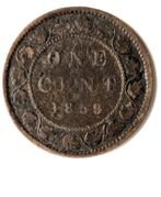 Canadese munt: 1 cent 1859, Ophalen of Verzenden, Noord-Amerika, Losse munt