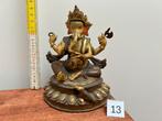 Ganesh - statue en bronze - 13, Antiquités & Art, Enlèvement ou Envoi