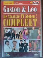 4-DVDbox : GASTON & LEO - DE STRAFSTE TV STOTEN !  COMPLEET, Cd's en Dvd's, Ophalen of Verzenden, Zo goed als nieuw