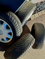 Jantes Opel, entraxe 5x110, avec pneus hiver 195/65-15, Autos : Pièces & Accessoires, Pneus et Jantes, 15 pouces, Enlèvement, Utilisé