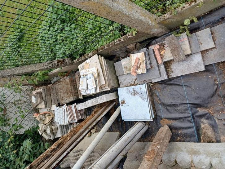 Diverse tegels, betontegels, badkamertegels, .., Doe-het-zelf en Bouw, Tegels, Gebruikt, Ophalen