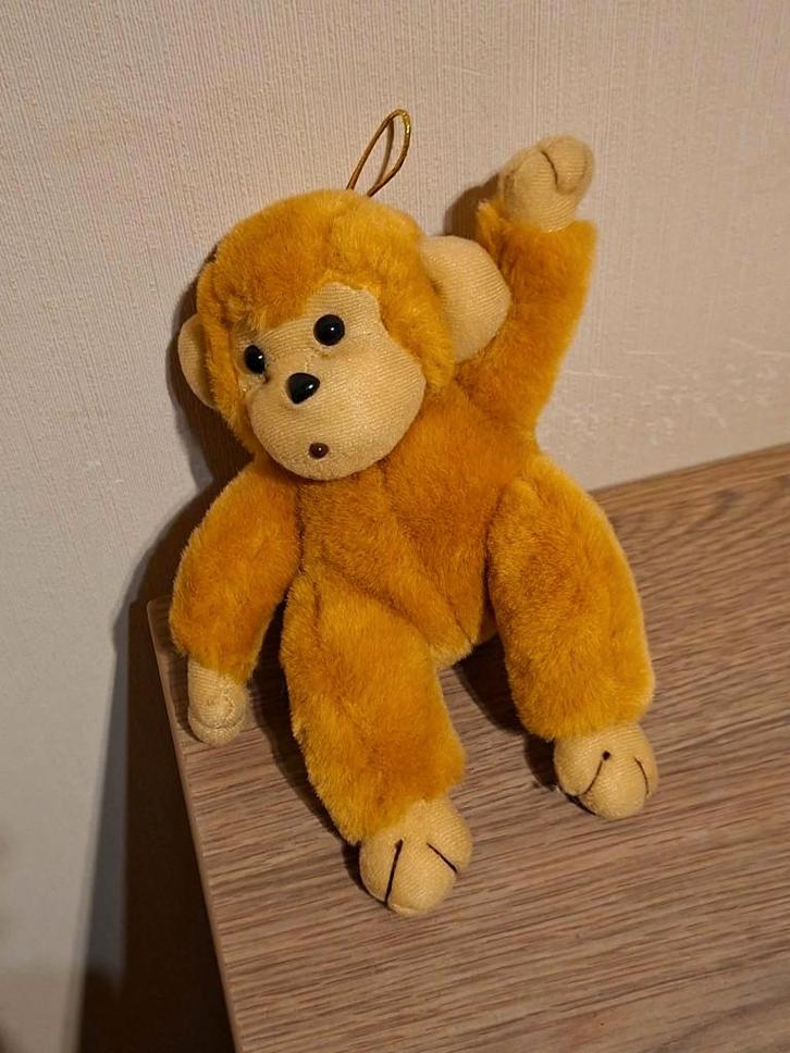 pluche knuffel aapje, Kinderen en Baby's, Speelgoed | Knuffels en Pluche, Zo goed als nieuw, Overige typen, Ophalen of Verzenden