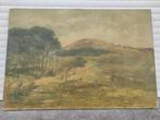 Huile sur toile paysage signe jules tasquin, Antiek en Kunst, Kunst | Schilderijen | Klassiek, Ophalen
