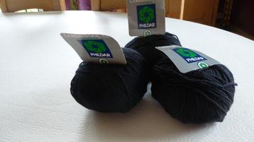  lot de laine Phildar Lambswool 51 noir beschikbaar voor biedingen
