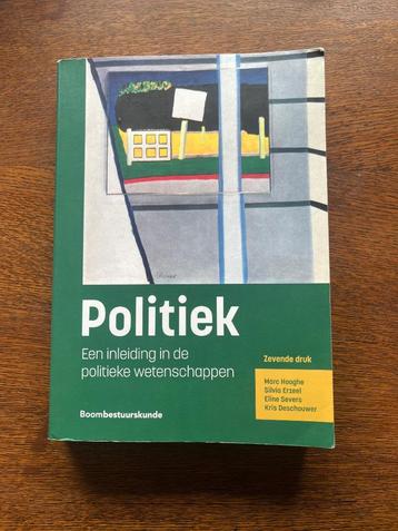  Een inleiding in de politieke wetenschappen M. Hooghe 7druk beschikbaar voor biedingen