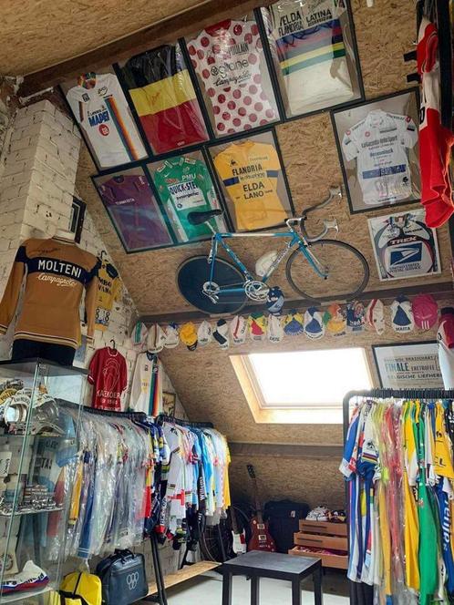 IK ZOEK oude koerstrui wielertrui wol, Fietsen en Brommers, Fietsaccessoires | Fietskleding, Gebruikt, Overige maten, Ophalen of Verzenden