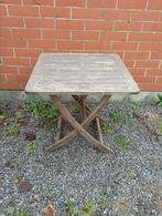 Table de jardin en teck 50x50, Enlèvement, Comme neuf