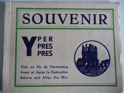 Souvenir Yper, Collections, Cartes postales | Belgique, Flandre Occidentale, Avant 1920, Enlèvement ou Envoi