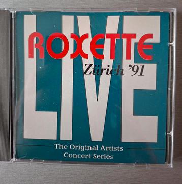 Cd. Roxette. Live Zürich '91. beschikbaar voor biedingen