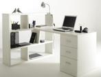 bureau met boekenkast Wit - La Redoute, Fénon, Huis en Inrichting, Bureaus, Ophalen, Zo goed als nieuw, Bureau