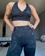 Adapt camo sportbra legging set gym fitness gymshark, Kleding | Dames, Zwart, Ophalen of Verzenden, Maat 36 (S), Gymshark