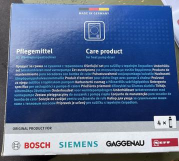 Bosch/Siemens verzorgingsset warmtepompdroogkast