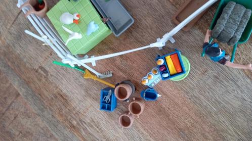 Playmobil+Schleich, Kinderen en Baby's, Speelgoed | Buiten | Speeltoestellen, Gebruikt, Overige typen, Ophalen