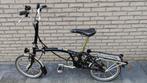 brompton plooifiets - zwart, Fietsen en Brommers, Fietsen | Vouwfietsen, Ophalen, Brompton, Versnellingen