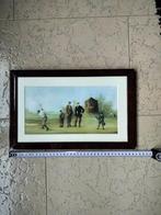 Historische afbeelding op de golfcourse, Ophalen
