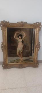 Léon Herbo (1850-1907) - Une beauté orientale dansante, Enlèvement ou Envoi