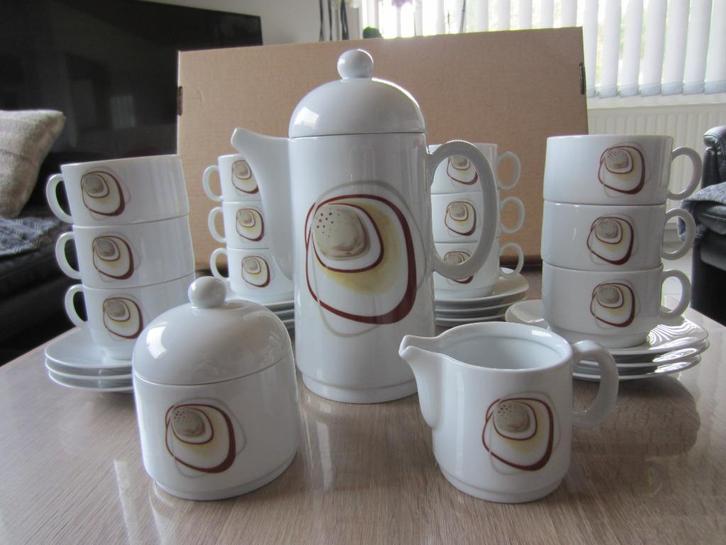 SCHIRNDING BAVARIA koffieset van porselein, Antiek en Kunst, Antiek | Porselein, Ophalen