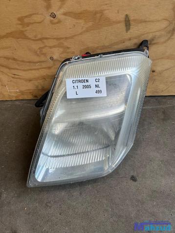 CITROEN C2 links koplamp 2002-2010 beschikbaar voor biedingen