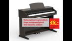 Nieuwe digitale piano's in huurkoop, 49eu/maand! Wit/Bruin, Musique & Instruments, Piano, Envoi, Blanc, Neuf