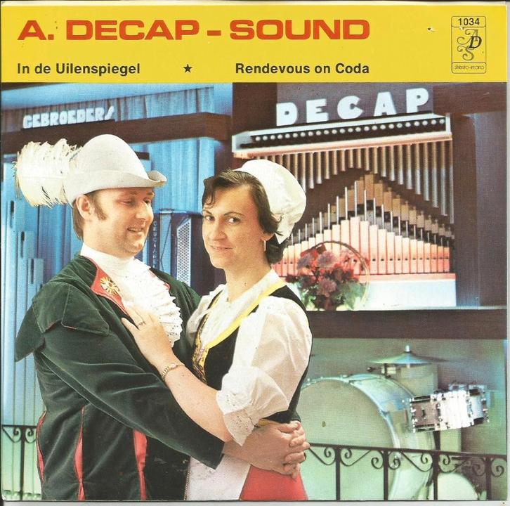A. Decap-Sound - In De Uilenspiegel / Rendevou On Coda, CD & DVD, Vinyles Singles, Single, En néerlandais, 7 pouces, Enlèvement ou Envoi