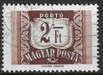 Hongarije 1958/1969 - Yvert 233BTX - Taxzegel (ST), Verzenden, Gestempeld