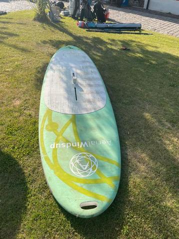 aerial windsurf sup, Watersport en Boten, Windsurfen, Ophalen, Gebruikt, 300 cm of meer, Met vin(nen)
