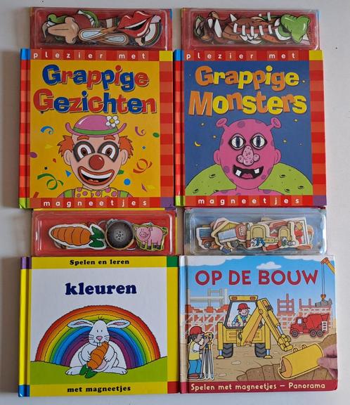 Boeken met magneetjes, Boeken, Kinderboeken | Kleuters, Gelezen, Ophalen of Verzenden