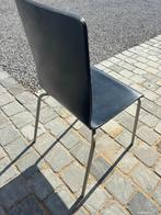 4 stoelen gratis, Huis en Inrichting, Stoelen, Ophalen, Gebruikt, Zwart, Vier