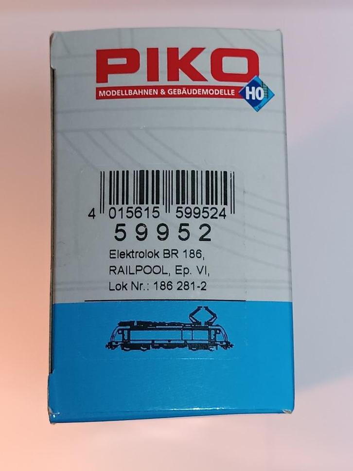 Piko 59952 Railpool, Hobby & Loisirs créatifs, Trains miniatures | HO, Comme neuf, Locomotive, Piko, Analogique, Enlèvement ou Envoi