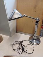 art deco lamp PIROUETTE 1930 GEARTICULEERD chroom verstelbaa, Antiek en Kunst, Ophalen of Verzenden