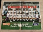 Poster Anderlecht Kampioen 1980-1981, Enlèvement ou Envoi, Comme neuf, Affiche, Image ou Autocollant