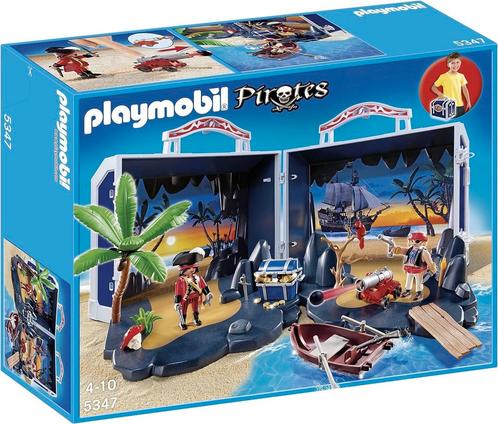 Playmobil Pirates meeneemkoffer ongeopend 5347, Kinderen en Baby's, Speelgoed | Playmobil, Nieuw, Ophalen of Verzenden