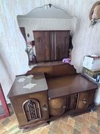 Vintage commode met grote spiegel, Ophalen