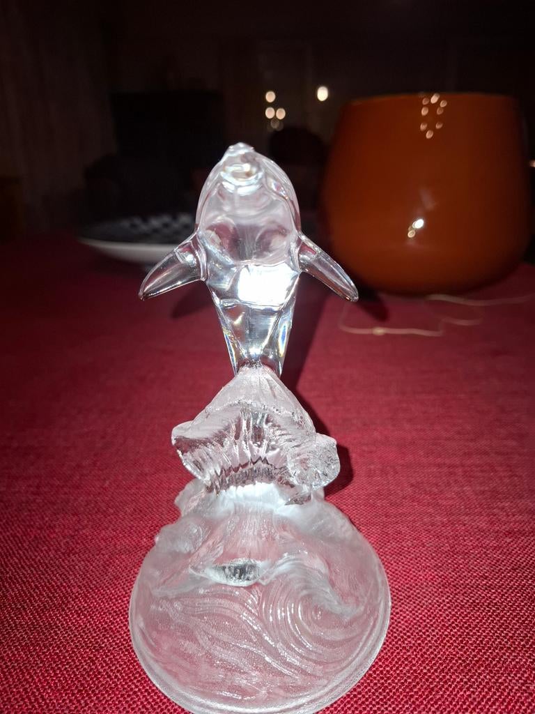 2  beeldjes dolfijn, Ophalen of Verzenden, Zo goed als nieuw, Dier