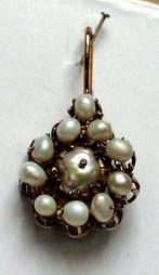 Pendentif pendentif perle or bijou., Bijoux, Sacs & Beauté, Pendentif, Or, Enlèvement ou Envoi