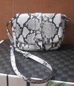 Cross body handtas crocco print, Ophalen of Verzenden, Nieuw, Zwart, Handtas