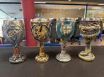 4 Decoratieve bekers (Ook individueel beschikbaar), Hobby en Vrije tijd, Feestartikelen, Ophalen, Zo goed als nieuw