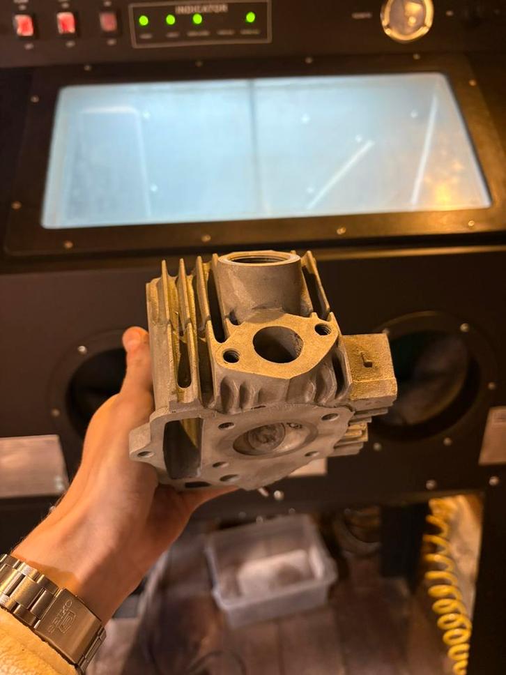 Zandstralen en Glasparelstralen, Vélos & Vélomoteurs, Pièces de cyclomoteur | Oldtimers & Ancêtres, Neuf, Yamaha, Bloc, Enlèvement ou Envoi