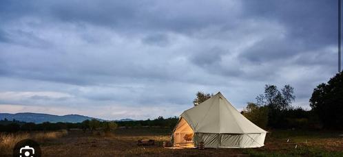 Nieuwe Glampingtent autentic Bell 5.2, Caravans en Kamperen, Tenten, tot en met 4, Nieuw, Ophalen