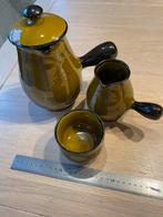 Vallauris vintage jaren 70 keramiek koffieset, Ophalen of Verzenden