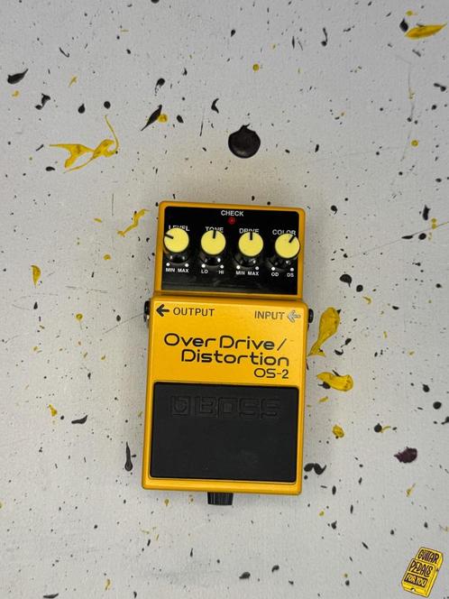 Boss OS-2 Overdrive/Distortion, Muziek en Instrumenten, Effecten, Gebruikt, Distortion, Overdrive of Fuzz, Ophalen of Verzenden