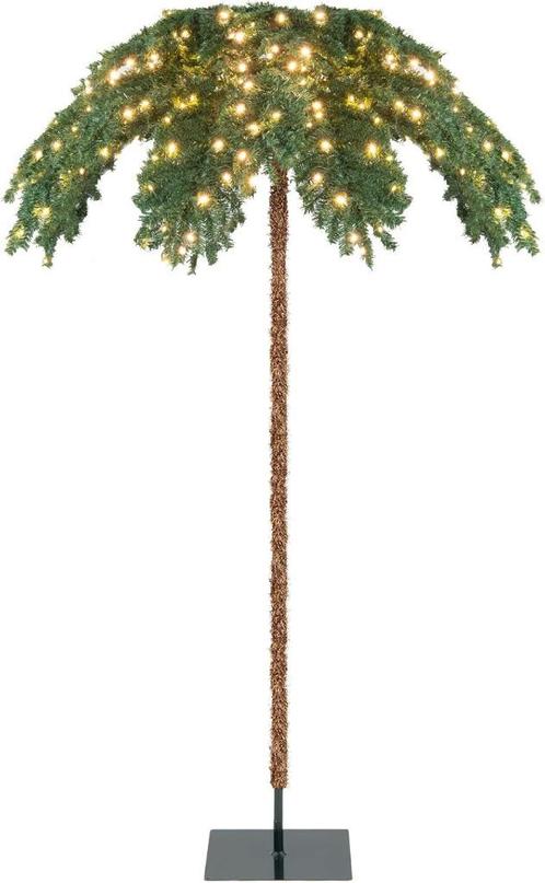 Unieke Kerstboom. Led Verlichte Palmboom. 1.80m. 250 Led's., Divers, Noël, Neuf, Envoi