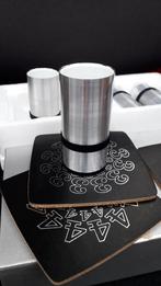 Borrelglaasjes met onderleggers - 4 stuks, Ophalen of Verzenden, Nieuw