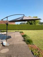 Zweefparasol 3m diameter, Ophalen, Zo goed als nieuw, Parasolvoet, 3 tot 4 meter