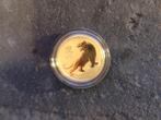2022 Aus Lunar III - 1/10 oz tiger - gold goud, Ophalen of Verzenden, Goud