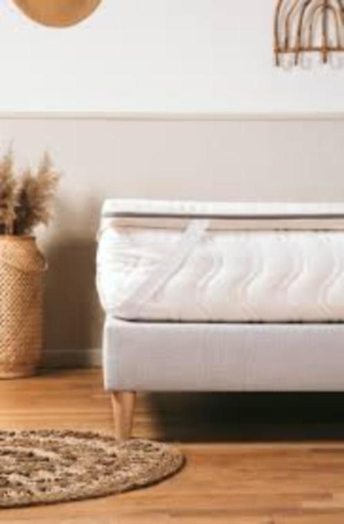 5 cm dikke matrastopper 160 x 200 tijk (afritsbaar), Huis en Inrichting, Slaapkamer | Matrassen en Bedbodems, Gebruikt, Matras